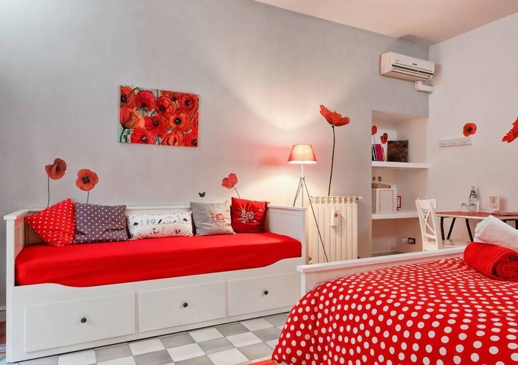 Apartmán Bed And Colors Řím Pokoj fotografie