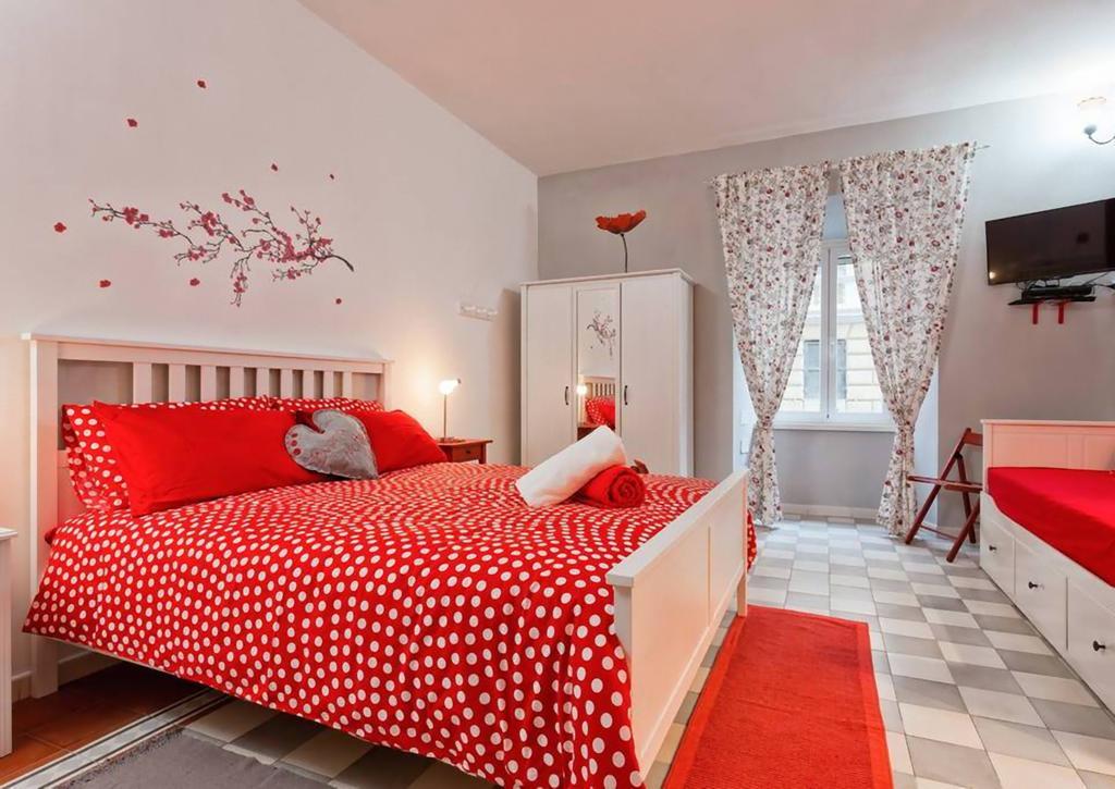 Apartmán Bed And Colors Řím Pokoj fotografie